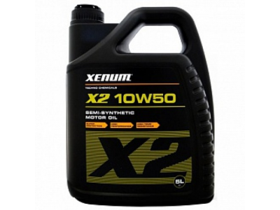 Моторное масло Xenum X2 10W50 5 литров от XENUM Моторное масло Xenum X2 10W50 5 литров