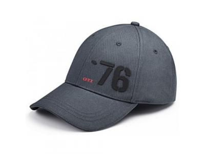 Бейсболка Volkswagen GTI Baseball Cap - Grey от VAG Бейсболка Volkswagen GTI Baseball Cap - Grey