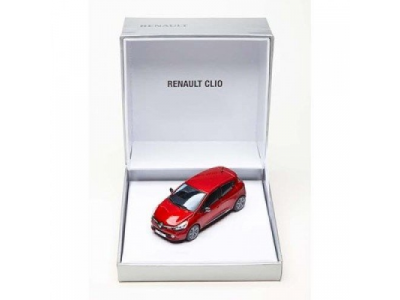 Модель автомобиля Renault Red Flame Clio IV 1/43 от Renault Модель автомобиля Renault Red Flame Clio IV 1/43